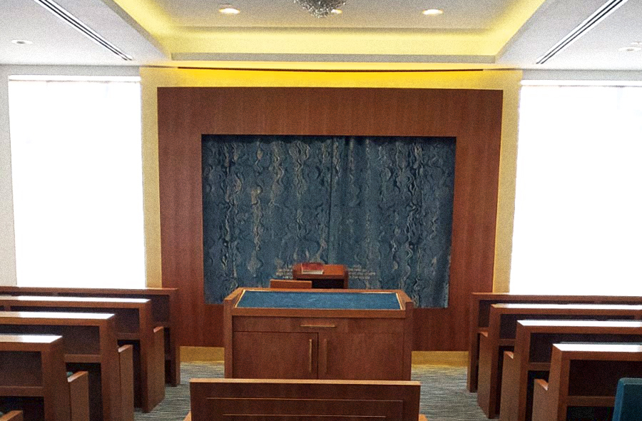 Aron (Holy Ark) in Daily Chapel